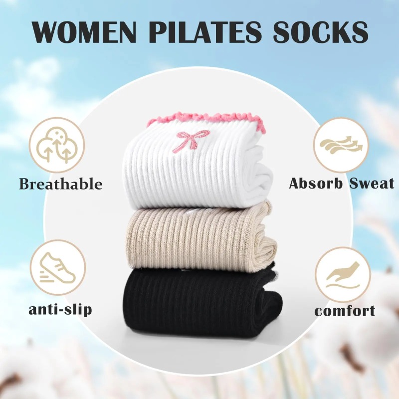 Pilates & Yoga Reversible Mockneck Sweatshirt - Chaussettes de yoga professionnelles, chaussettes antidérapantes