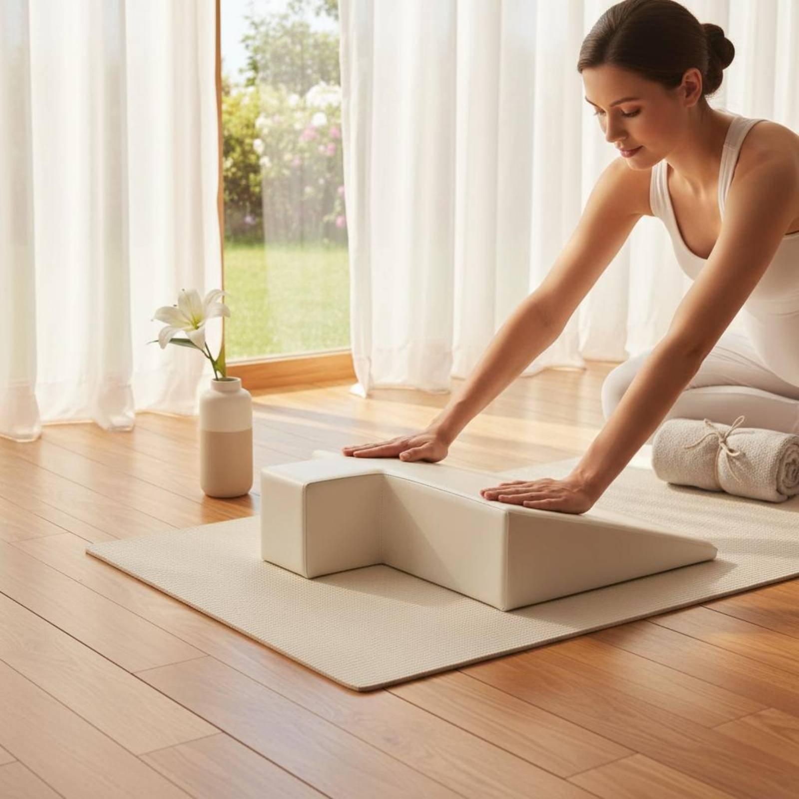 Pilates & Yoga Reversible Mockneck Sweatshirt - Coussin de soutien pour la maternité