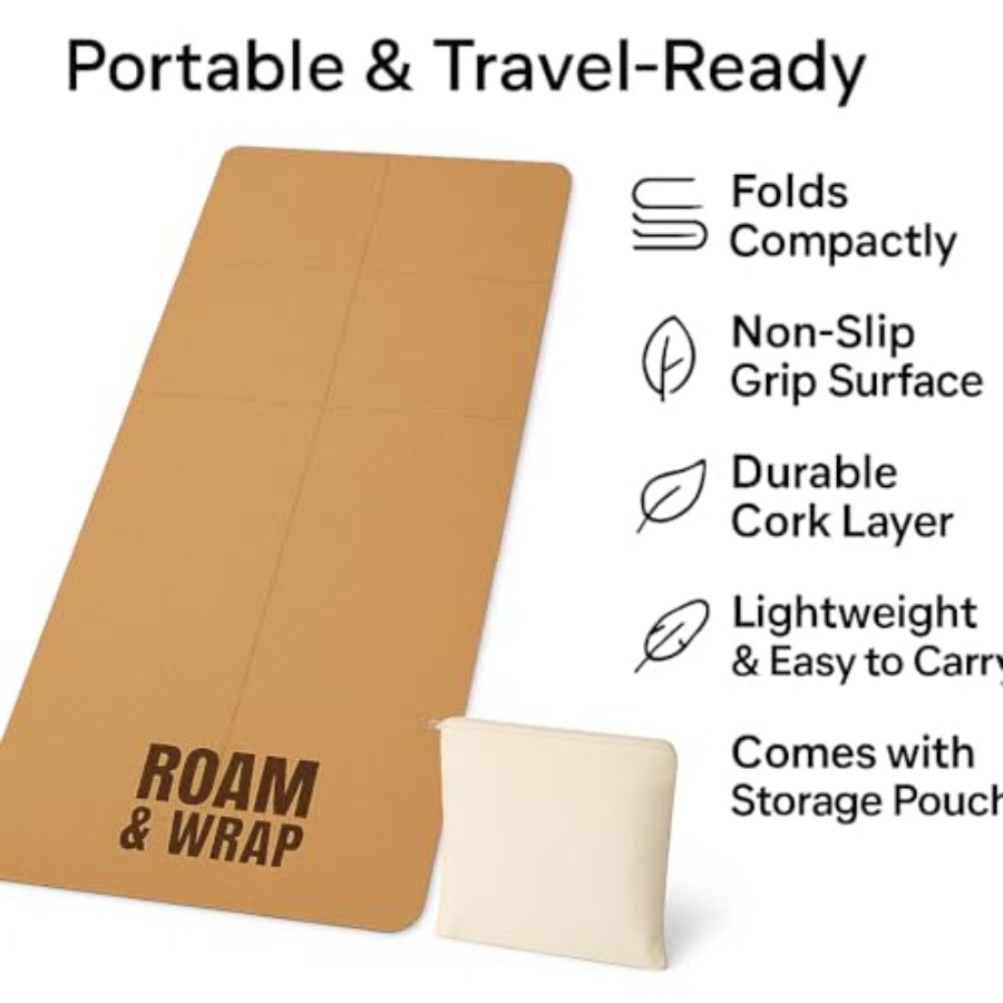 Tapis de yoga de voyage : lièg - Pilates Yoga Go avis et prix