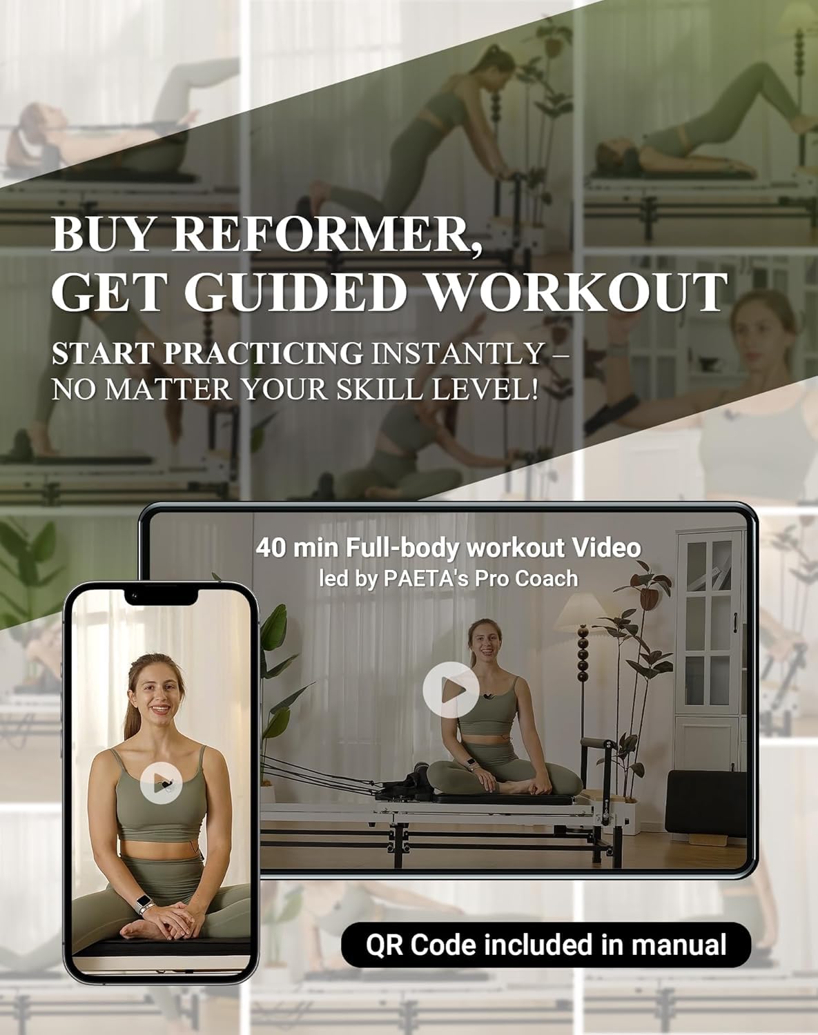Appareil de Pilates Reformer,  - Pilates Reformer Spring avis et prix