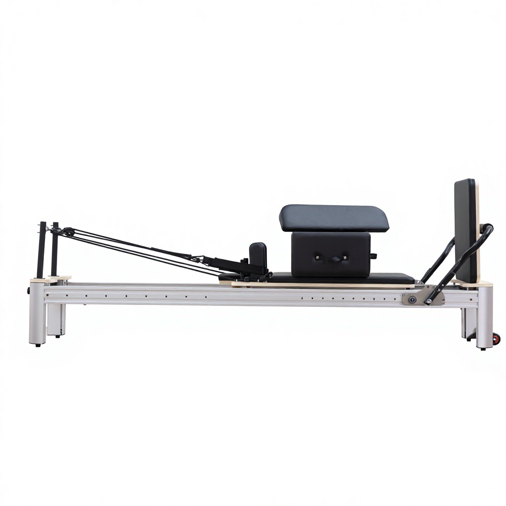 Reformer Pilates à rail comple - Pilates Yoga Certification avis et prix