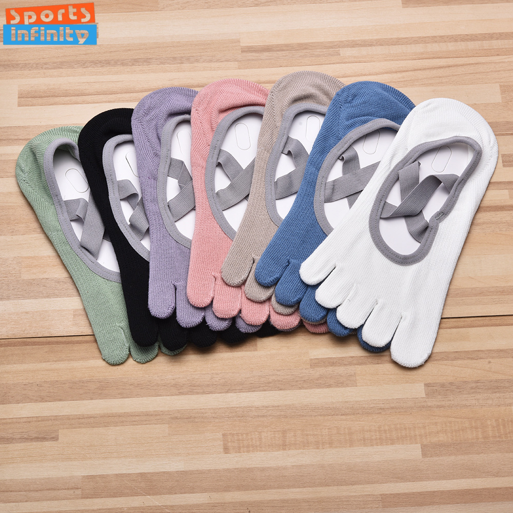 Chaussettes de yoga antidérapa - Yoga Pilates Girl avis et prix