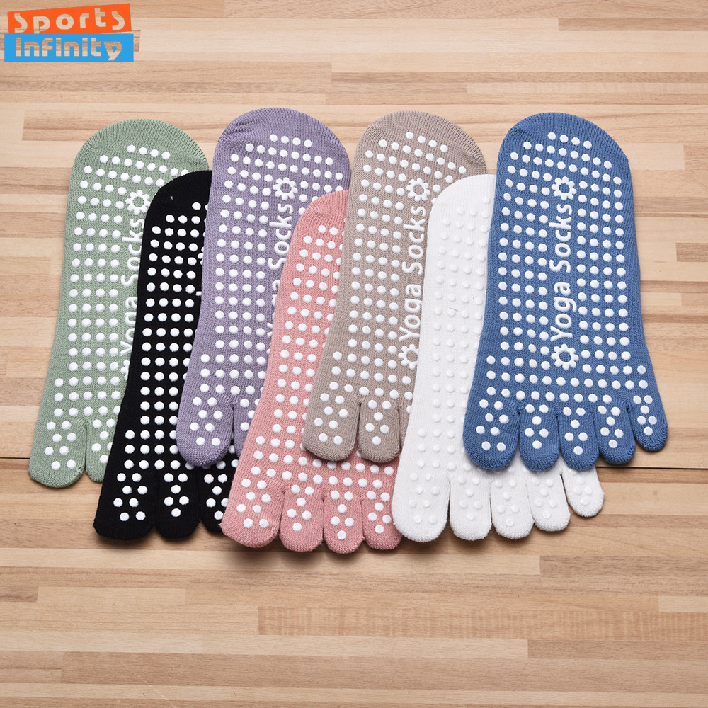 Chaussettes de yoga antidérapa - Yoga Pilates Girl avis et prix