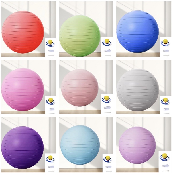 Balle de Yoga 75cm, équipement - Pilates Toning Ball avis et prix