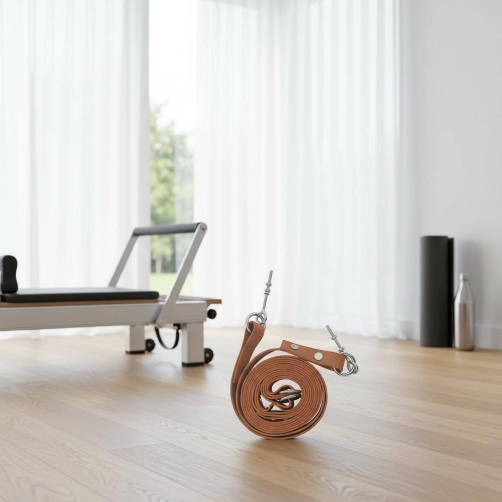 Sangle double boucle Reformer  - Pilates & Yoga Reversible Mockneck Sweatshirt avis et prix