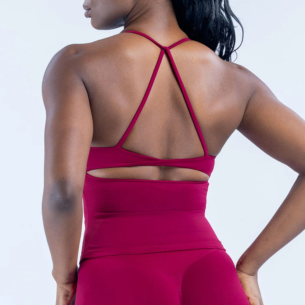 Cloud Hide Top de yoga rose po - Yoga Pilates Girl avis et prix